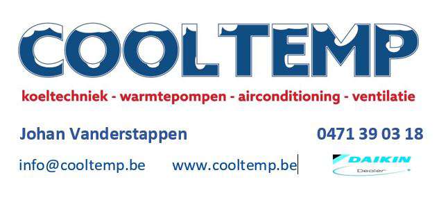 installateurs van airconditioning Schaarbeek Cooltemp bv